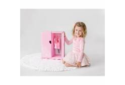 Шкаф с дизайнерским цветочным принтом Diamond princess, розовый