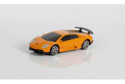 Машина металлическая Lamborghini Murcielago LP670-4, без механизмов (оранжевая)