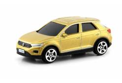 Машина металлическая Volkswagen T-Roc 2018, золотистая