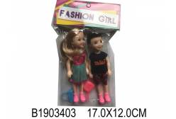 Набор кукол с аксессуарами Друзья, 2 куклы, 14 см