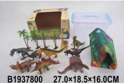 Набор животных Динозавры - 8, 13 предметов