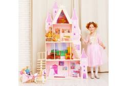 Кукольный дворец Розовый сапфир (16 предметов мебели, текстиль)