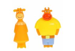 Набор игрушек для ванны Оранжевая корова. Ма и Па