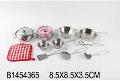 Набор металлической посуды Помогаю маме-1, 11 предметов