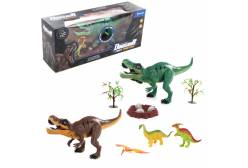 Игрушка Динозавр, с аксессуарами, зеленый