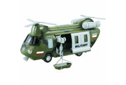 Игрушка Транспортный вертолет, хаки